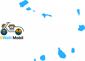 Image of Swatt Mobil logo and Cape Verde islands